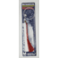 Fish Razr 6.5in Rigged Chrome Bullet, Red/White, FR413
