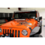 Fishbone Offroad Fishbone Hood Light Mount Brackets, Jeep Wrangler JK 2007 - 2018, Black Textured, FB21066