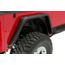 Fishbone Offroad Fishbone Rear Tube Fenders, Jeep Wrangler TJ 1997 - 2006, Black Textured, FB23029R