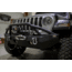 Fishbone Offroad Mid-Width Winch Front Bumper, Jeep Wrangler JL 2018 - 2020, Black Textured, FB22088