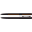 Fisher Space Pen Non-Reflective Search &amp; Rescue Cap-O-Matic Space Pen, Matte Black/Orange Line, M4BSROL