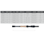 Fitzgerald Fishing All Purpose Composite Series Rods, Heavy Composite, Black, 7ft10in, AP710HC