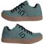 Five Ten Freerider Canvas Shoes - Womens, Hazy Emerald/Core Black/Acid Mint, 8.5, GZ4656-8.5