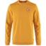 Fjallraven 1960 Logo Badge Sweater - Mens, Mustard Yellow, 2XL, F87163-161-XXL