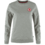 Fjallraven 1960 Logo Badge Sweater - Womens, Grey/Melange, Extra Large, F87230-020-999-XL