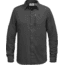Abisko Hike Long Sleeve Shirt - Mens -Dark Grey-Small