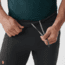 Fjallraven Abisko Trekking Tights Pro - Mens, Black-Iron Grey, Extra Small, F84772-550-048-XS