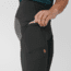 Fjallraven Abisko Trekking Tights Pro - Mens, Black-Iron Grey, Extra Small, F84772-550-048-XS