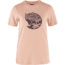 Fjallraven Abisko Wool Fox Short Sleeve - Women's, Chalk Rose Port, Medium, F84118-302-357-M