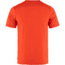 Fjallraven Abisko Wool Logo Short Sleeve - Mens, Flame Orange, Large, F86977-214-L