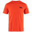 Fjallraven Abisko Wool Logo Short Sleeve - Mens, Flame Orange, Large, F86977-214-L
