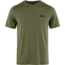 Fjallraven Abisko Wool Logo Short Sleeve - Mens, Laurel Green, Extra Small, F86977-625-XS