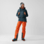 Fjallraven Bergtagen Eco-Shell Trousers - Womens, Hokkaido Orange, 48, F86632-208-48