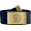 Fjallraven Canvas Brass Belt 4 cm, Dark Navy, One Size, F77297-555-1 Size