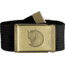 Fjallraven Canvas Brass Belt 4 cm, Black, One Size, F77297-550-1 Size