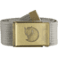Fjallraven Canvas Brass Belt 4 cm - Men's-Fog