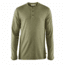 Fjallraven Greenland Re-Cotton Buttoned Long Sleeve - Mens, Green, Small, F87213-620-S