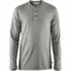 Fjallraven Greenland Re-Cotton Buttoned Long Sleeve - Mens, Grey, Medium, F87213-20-M