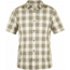 Fjallraven High Coast Big Check Short Sleeve Shirt - Men's-Chalk White-Large