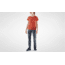 Fjallraven High Coast Lite T-Shirt - Womens, Rowan Red, Extra Small, F83507-333-XS