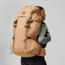 Fjallraven Kajka 55L Backpacks - Unisex, Khaki Dust, Small/Medium, F24-228OS