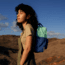 Fjallraven Kanken Art Backpack, Coast Line/Sky, One Size, F23615-981-982-OS