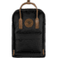 Fjallraven Kanken No. 2 Laptop 15in Pack, Black, One Size, F23803-550-One Size