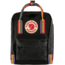Fjallraven Kanken Rainbow Mini Backpack, Black/Rainbow Pattern, One Size, F23621-550-907-One Size