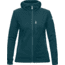 Fjallraven Keb Fleece Hoodie - Women's-Glacier Green-X-Small