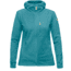 Fjallraven Keb Fleece Hoodie - Womens, Lagoon, Medium, F89765-506-M