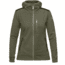 Fjallraven Keb Fleece Hoodie - Womens, Laurel Green/Deep Forest, Medium, F89765-625-662-M