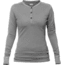 Fjallraven Lappland Merino Henley Long Sleeve -Womens, Grey, Extra Small, F90189-020-XS