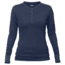 Fjallraven Lappland Merino Henley Long Sleeve -Womens, Storm, Large, F90189-638-L