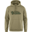 Fjallraven Logo Hoodie - Mens, Light Olive, Extra Large, F84144-622-XL