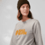 Fjallraven Logo Sweater - Womens, Grey-Melange, Extra Large, F84143-020-999-XL