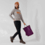Fjallraven Logo Sweater - Womens, Grey-Melange, Extra Large, F84143-020-999-XL