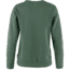 Fjallraven Logo Sweater - Womens, Large, Deep Patina/Misty Green, F84143-679-674-L