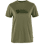 Fjallraven Logo Tee - Womens, Green, Large, F87146-620-L