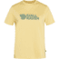 Fjallraven Logo Tee - Womens, Mais Yellow, Extra Large, F87146-133-XL
