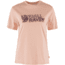 Fjallraven Lush Logo T-Shirt - Womens, Chalk Rose, Extra Large, F14600165-302-XL