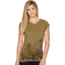 Fjallraven Meadow T-Shirt - Womens, Green, 2XS, F89791-620-XXS