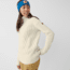 Fjallraven Ovik Cable Knit Roller Neck - Womens, Chalk White, Large, F84793-113-L
