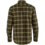 Fjallraven Ovik Comfort Flannel Shirt - Mens, Dark Olive-Sand Stone, Extra Small, F84132-633-195-XS