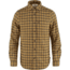 Fjallraven Ovik Flannel Shirt - Mens, Buckwheat Brown/Dark Navy, Large, F82979-232-555-L