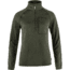 Fjallraven Ovik Fleece Half Zip - Womens, Deep Forest, Extra Small, F87155-662-XS