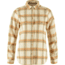 Fjallraven Ovik Heavy Flannel Shirt - Womens, Chalk White/Dune Beige, 2XS, F86999-113-196-XXS