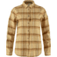 Fjallraven Ovik Heavy Flannel Shirt - Womens, Dune Beige/Buckwheat Brown, Extra Large, F86999-196-232-XL