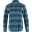 Fjallraven Ovik Heavy Flannel Shirt - Womens, Indigo Blue-Dark Navy, Medium, F89832-534-555-M