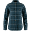 Fjallraven Ovik Heavy Flannel Shirt - Womens, Indigo Blue/Dark Navy, 2XS, F86999-534-555-XXS