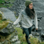 Fjallraven Ovik Knit Sweater - Womens, Chalk White-Flint Grey, Medium, F89941-113-055-M